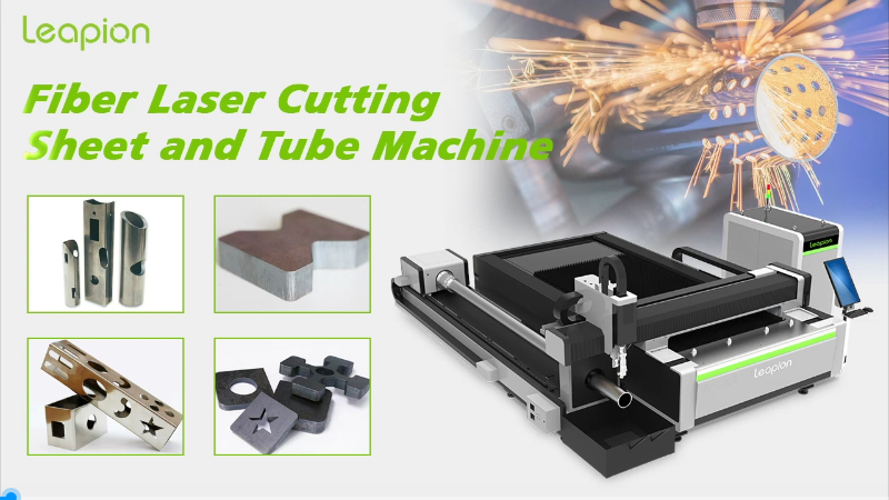 Máquina de cortar chapas e tubos a laser de fibra LF-3015ST
