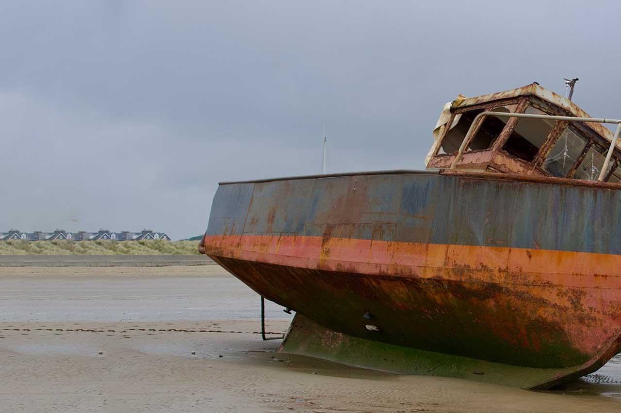 laser cleaning metal machine Navio Enferrujado