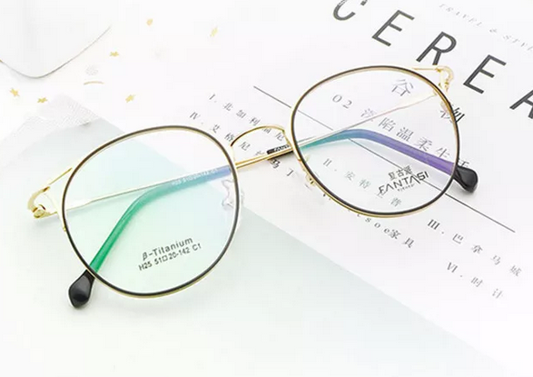A armação de óculos com marcação a laser torna o mundo mais claro