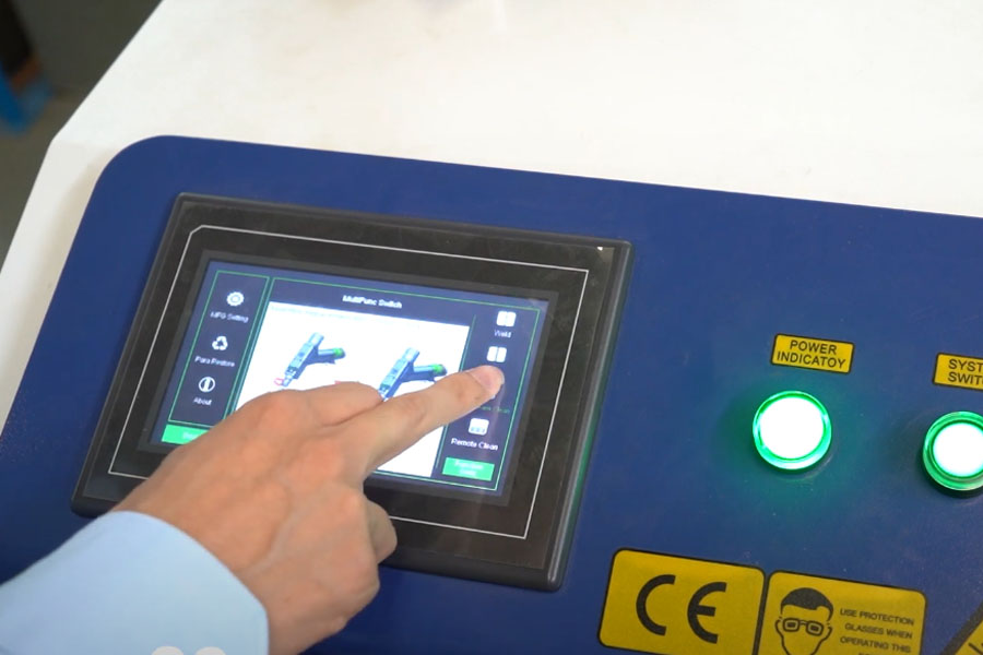 soldagem por feixe de laser