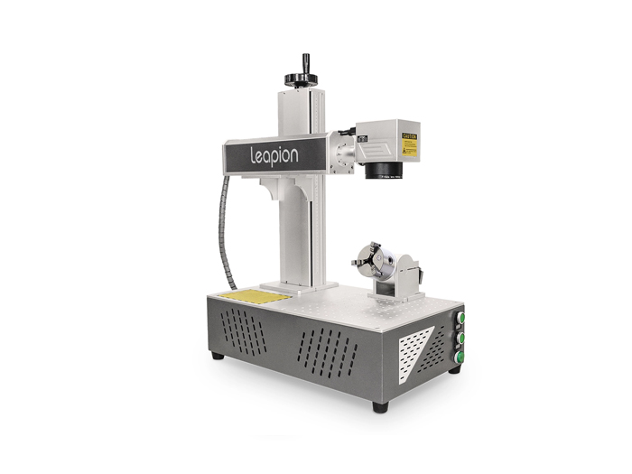 M&aacute;quina de marca&ccedil;&atilde;o a laser de fibra tipo dividida