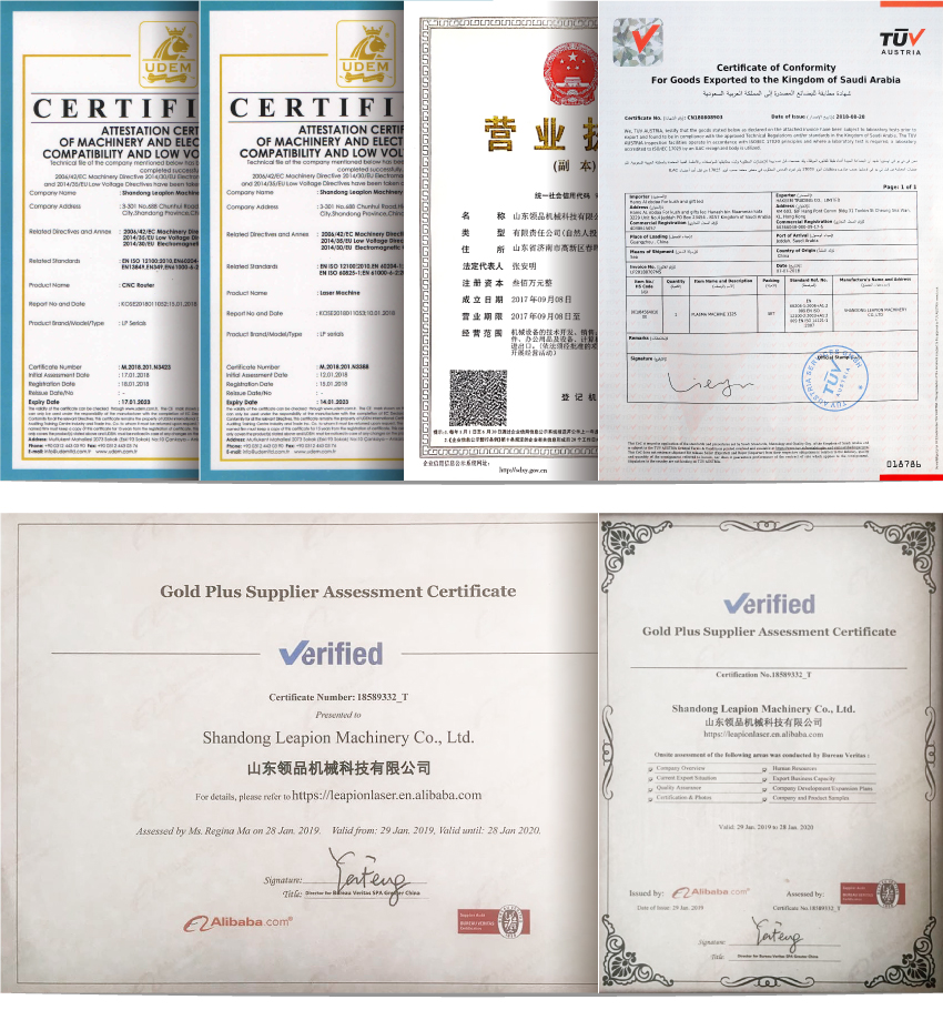 Certifica&ccedil;&otilde;es de leap&atilde;o
