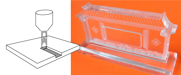 Cortador a laser CO2 e m&aacute;quina gravadora