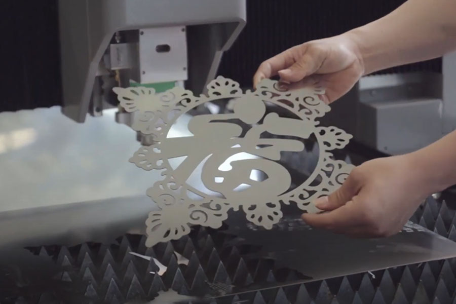 mesa de corte a laser de fibra