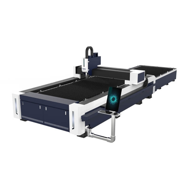 Preço econômico da máquina de corte a laser de fibra plana única