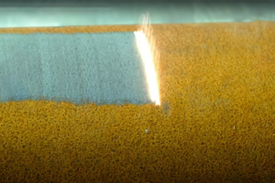 tinta para limpeza a laser