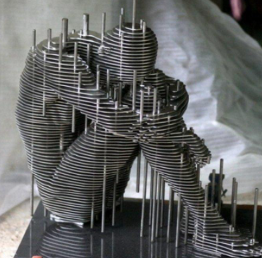 corte de fibra laser.