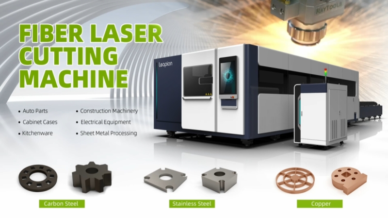 Máquinas de corte a laser Leapion de aço inoxidável: a vanguarda da inovação