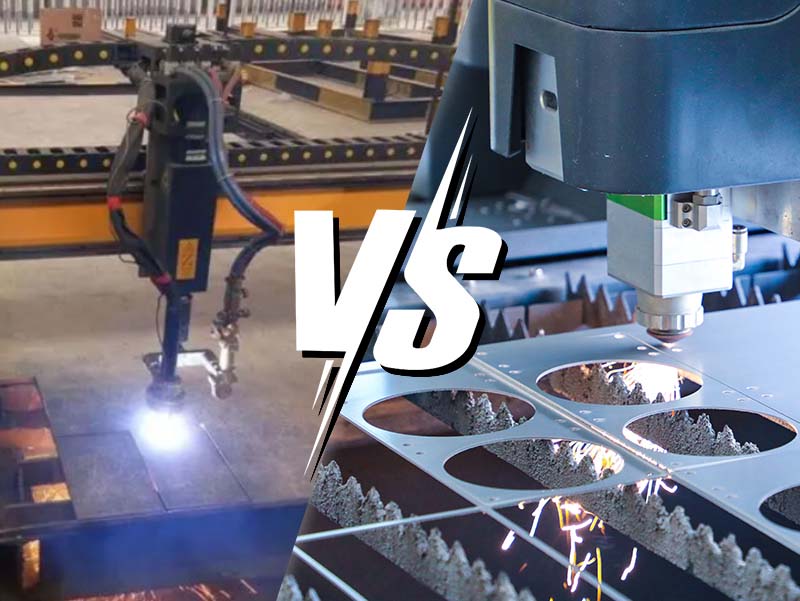 Por que o corte a laser CNC é uma escolha melhor do que o corte a plasma?