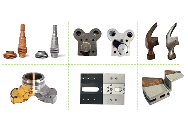 amostra de limpeza a laser 