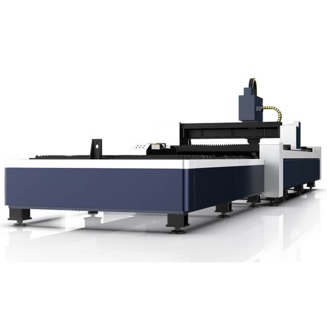 máquina de corte a laser de fibra de plataforma de troca para venda